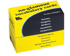 No-Glamour® Vocabulary Cards
